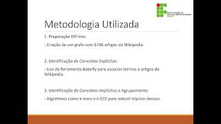 Identificação de Conceitos em Projetos de Software [upl. by Myrna560]