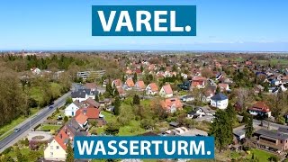 Der Wasserturm in Varel  Blick auf den Jadebusen  Ferienratgeber Nordsee Clip [upl. by Mayman381]