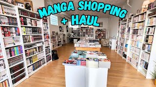 Manga Shopping at the COZIEST Manga Store [upl. by Bartram]