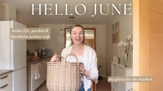 HELLO JUNE  cosy days home gardening amp blenheim palace trip [upl. by Lindy]