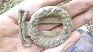 CRAZY Awesome Find Metal Detecting Confederate Civil War Camp [upl. by Suitangi]