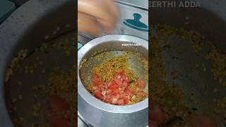 Pesara pappu Tomato Recipe food youtubeshorts shorts KEERTHI ADDA [upl. by Kienan]