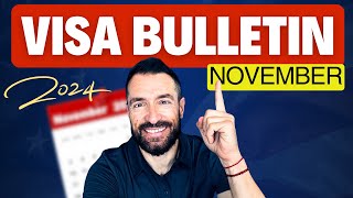 Good News  Visa Bulletin November 2024 [upl. by Yelwar]