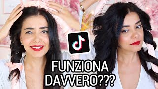 CAPELLI MOSSI SENZA CALORE  PROVO TREND TIKTOK FUNZIONA DAVVERO  Vanessa Ziletti [upl. by Merkley]