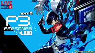 LIVE Lets dive back to Persona 3 Reload 4th full moon boss lets go [upl. by Atinob]