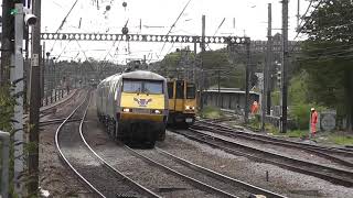 HD Trains at Speed on the ECML  101011 [upl. by Schwitzer432]