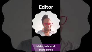 Editor  jobs to do in the publishing industry booktube booktubecommunity [upl. by Nadab446]