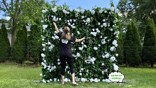 Easy Flower Wall [upl. by Aknaib]