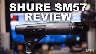 Shure SM57 Dynamic Mic Review  Test [upl. by Unity]