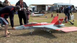 Fly Eagle Jet FEJ F18 17 Scale Turbine Jet  Chris Dawson  Xtreme Hobby [upl. by Gabriello]