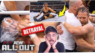 Jon Moxley Huge Betrayal  Extreme Wrestling Swerve vs Hangman Banger  AEW All Out 2024 [upl. by Nart]