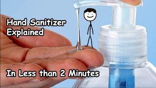 Hand Sanitizer Explained in less than 2 Minutes [upl. by Ariamoy128]