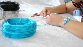 Tutoriel  Boucles doreilles avec perle Cathoo Crea [upl. by Hcardahs196]