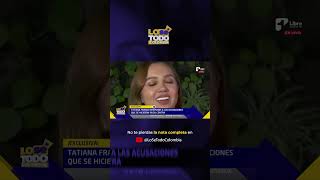 La periodista Tatiana Franco responde a acusaciones  Canal 1 [upl. by Ileyan577]