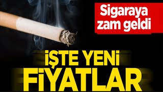 SİGARAYA ZAM GELDİ Zamlı Sigara Fiyatları 2021 [upl. by Spooner]