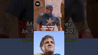 Captain America Cast Then and Now captainamerica shorts marvel [upl. by Matthew]