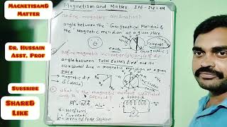 Magnetism amp Matter By DrHussain [upl. by Latton]