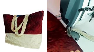 Le Sac Cabas Rapido  Tuto Couture [upl. by Ramsden302]