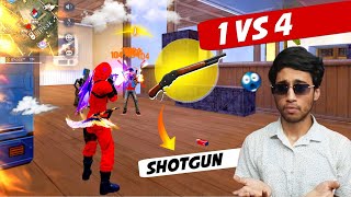 Insane Shotgun Challenge If you like Shotgun then Watch this  Free Fire Max [upl. by Tibold]