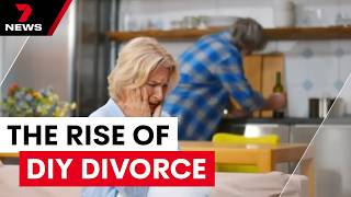 The rise of DIY divorce simplifying the way forward for couples breaking up  7NEWS [upl. by Ainirtac]