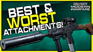 The Best amp Worst Attachments in Modern Warfare [upl. by Arahk281]