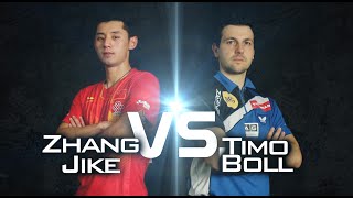 2014 Mens World Cup Highlights BOLL Timo vs ZHANG Jike Semi Final [upl. by Ahsauqal]