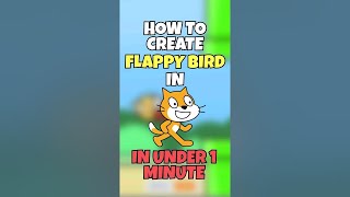 how to make simple game in just 1 minute in scratch [upl. by Rehpotsyrk584]