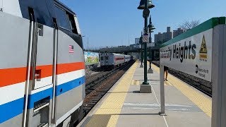 Race Amtrak 236 vs Metro North Express [upl. by Ralyks247]