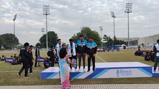 medal ceremony of 4100m relay men inter IIT 2022 IIT kanpur silver medal 🥈  IIT gandhinagar [upl. by Ayor]