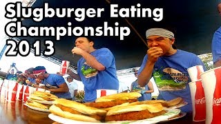 World Slugburger Eating Championship 2013 [upl. by Idolah262]