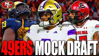 FULL 7 Round 49ers Mock Draft 30 [upl. by Tudela328]