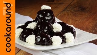 Profiteroles con panna crema pasticcera e cioccolato [upl. by Bary]