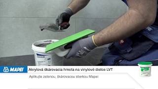 MAPEI  FLEXCOLOR 4 LVT  škárovacia hmota [upl. by Ortiz796]