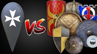 The Kite Shield vs ALL OTHER SHIELDS FROM HISTORY [upl. by Gisella]