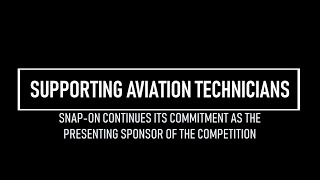 Snapon® Support of the Aerospace Maintenance Competition [upl. by Loram321]