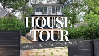 Inside an ATL Recording Artist House  House Tour  799000  Decatur GA [upl. by Naves718]