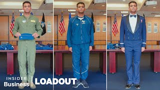 Every Uniform A US Air Force Academy Cadet Is Issued  Loadout  Insider Business [upl. by Ardnuas537]