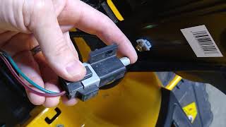 Cub Cadet XT1 Safety Switches amp Slow Reverse [upl. by Theona654]