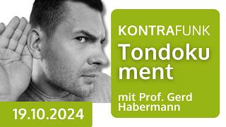 20241019 Tondokument Prof Gerd Habermann – Canceln unterhaken verbieten [upl. by Atal]