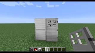 Minecraft Automatischen Kühlschrank bauen Tutorial HD [upl. by Llarret]