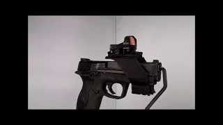 Red Dot Sight Mount Smith amp Wesson MampP Burris Fastfire [upl. by Eibmab]