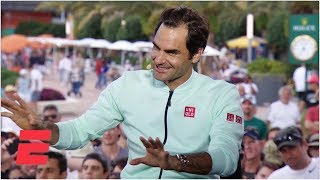 Roger Federer talks retirement wishes he knew how much longer he’d be in the game  Tennis [upl. by Eberhart361]