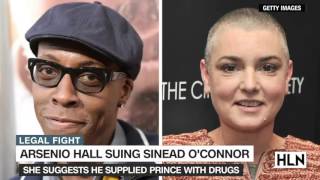 Arsenio Hall suing Sinead OConnor over Prince drug accusations [upl. by Daffodil]