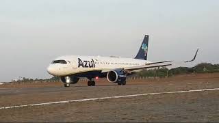 Azul A320251N Brasil Livery Decolando do Aeroporto de Parnaíba 25092024 [upl. by Guildroy]