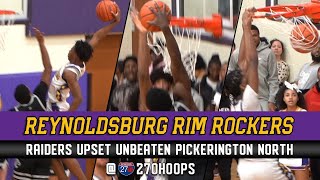 RIM ROCKERS Reynoldsburg UPSETS undefeated Pickerington North Full Highlights [upl. by Gurolinick]