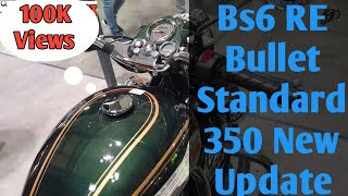 Bs6 RE Bullet Standard 350 Update 2020  New Colours amp Features [upl. by Nnylasor38]