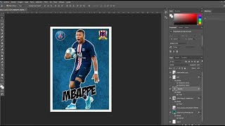 COMO CREAR TUS PROPIOS CROMOS CON PHOTOSHOP [upl. by Giusto608]