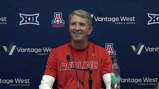 Arizona Football Press Conference  Brent Brennan [upl. by Emmuela]