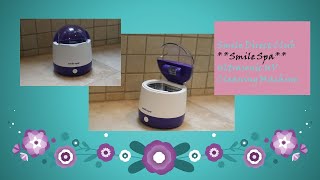 Smile Direct Club Smile Spa Ultrasonic UV Cleaning Machine [upl. by Francisca]