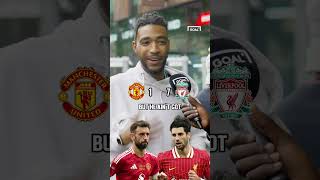 NO QUESTION 😤 MANCHESTER UNITED v LIVERPOOL FOOTBALL CHALLENGE shorts [upl. by Marlee]